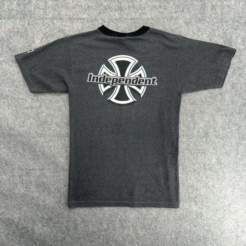 Vintage 90s Medium Independent Skate Trucks Spitfire Skate Grunge T-Shirt USA